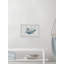 Blue Whale Splash by Parvez Taj - 1 Piece Single Picture Frame Painting-38994047