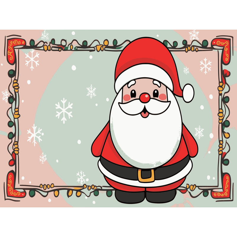 Tapis de Noël, Rectangulaire 2 pi x 3 pi