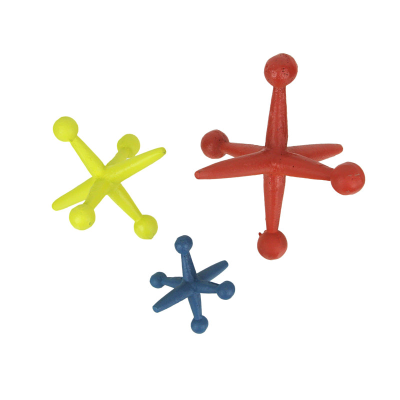 Ensemble de figurine 3 pièces Jack, Rouge / Bleu / Vert