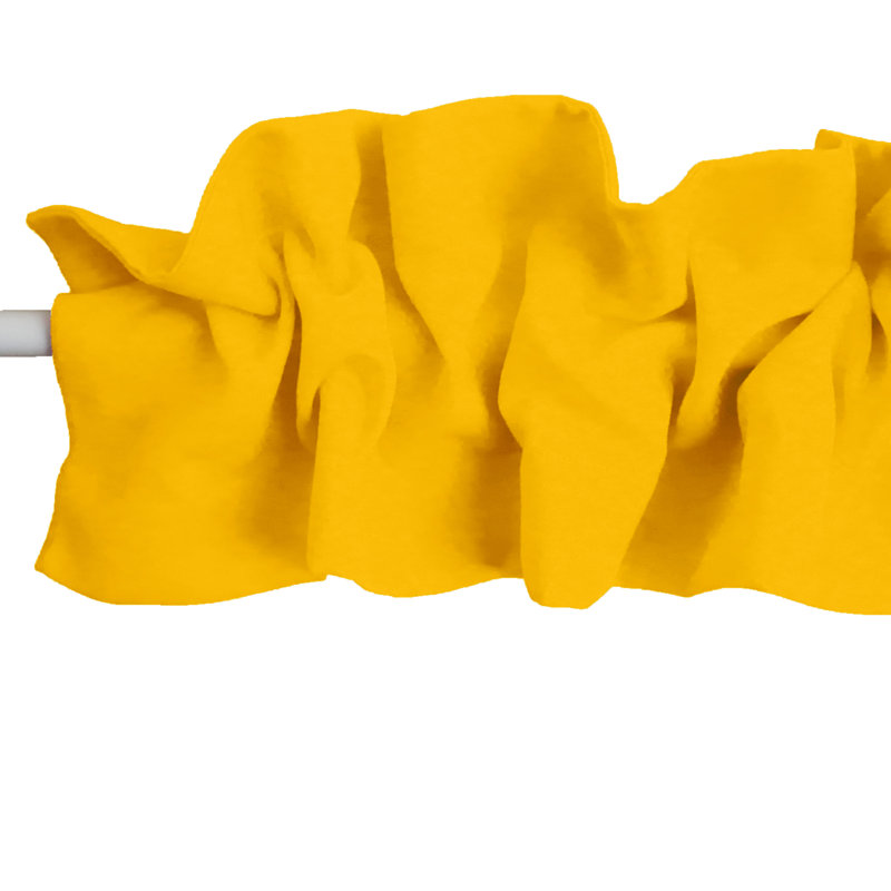 Window Valance, 144" W x 9" L, Marigold