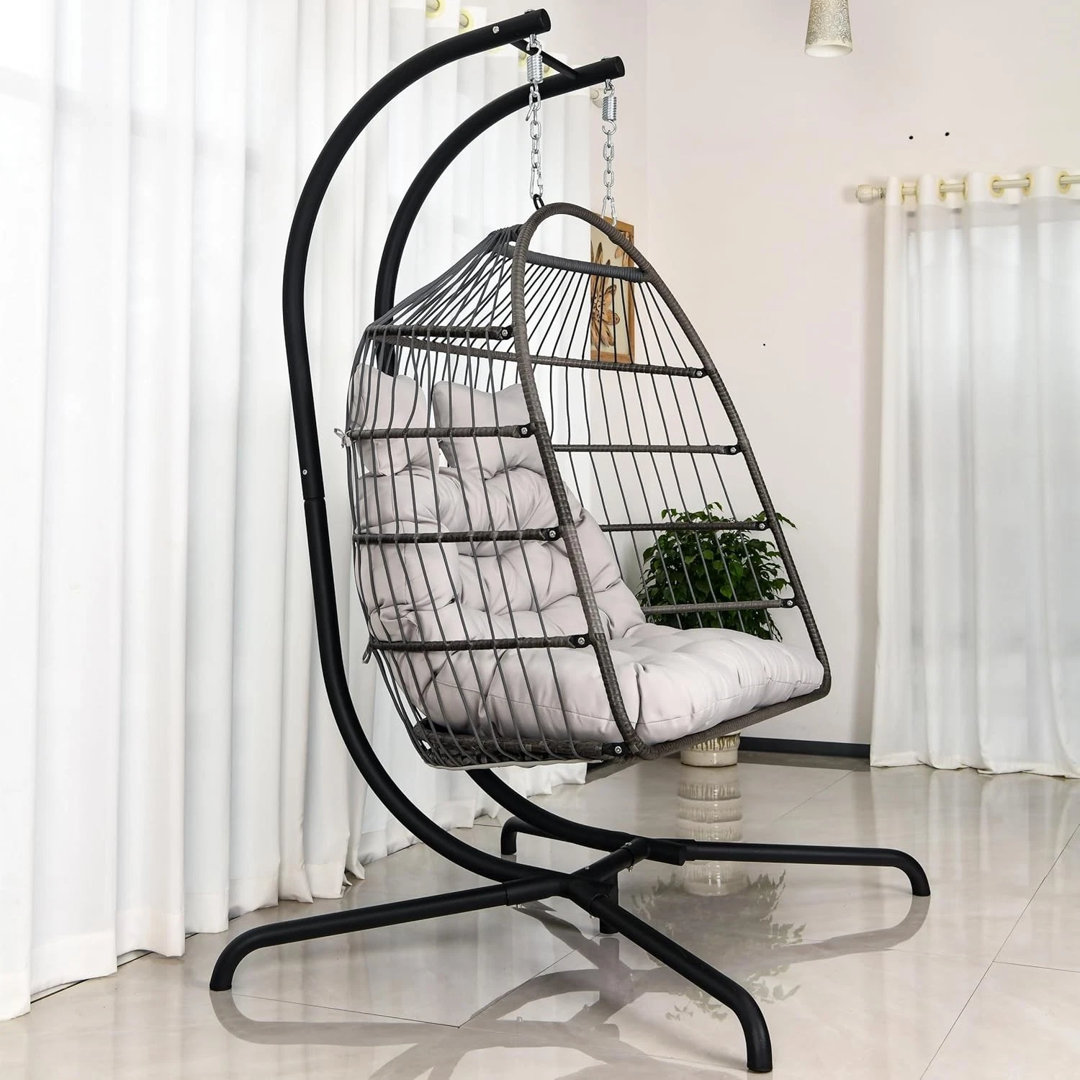 Hanging Egg Chair Swing Garden Chair Rattan Indoor Outdoor Furniture Hammock