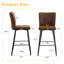 Tabouret de bar en polyuréthane revêtu de polyuréthane-1715231403-1715231399