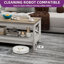 Four Leg Coffee Table with Storage-1729197799-1729199057