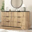 Armoire multifonctionnelle en MDF à six tiroirs