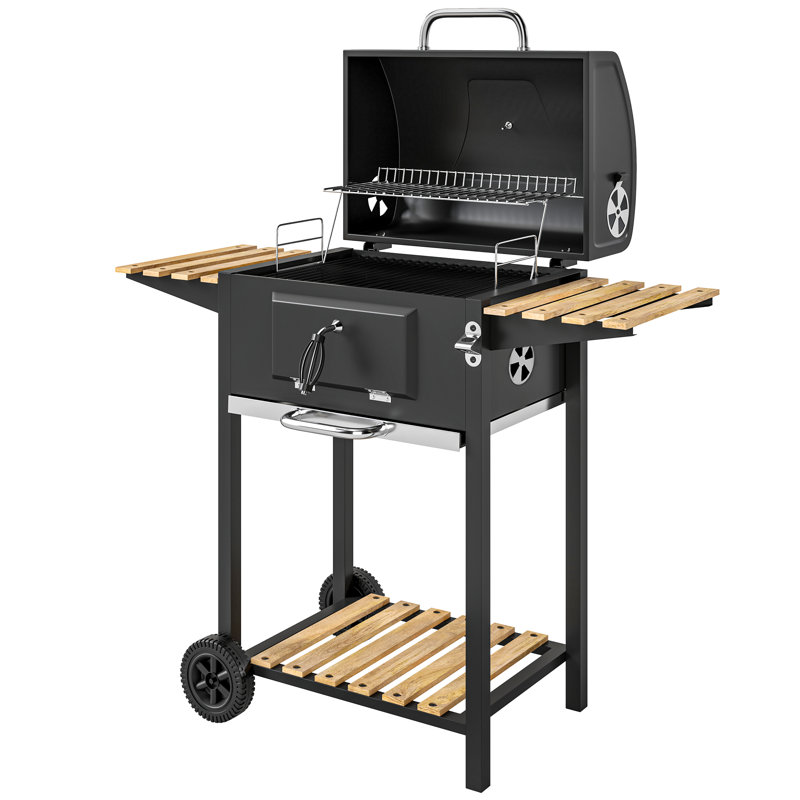 Barbecue au charbon 20 po avec barbecue au charbon réglable
