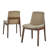 Buharkent 19.5'' H Faux Leather Upholstered Side Chair