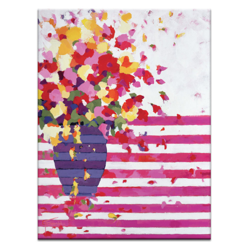 Painters Song by Catherine Fitzgerald - Wrapped Canvas Print, 51 cm H x 41 cm W