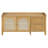Trexm Vintage Shoe Storage Bench With Cushion And Drawers - Ideal Entryway Organizer