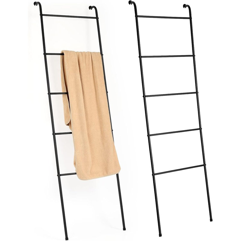 Ensemble de 2 échelles à couvertures en métal pour le salon