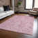 Machine Washable Indoor/Outdoor Claudian ACN1659 Pink Rug