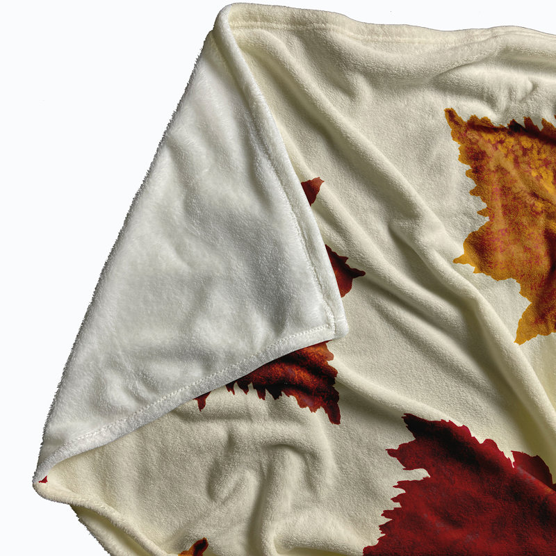 Richardson Plain Weave / Muslin Throw Blanket, Ivory