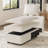 Luna Chenille Storage Chaise For Modular Sectional Sofa-108055262
