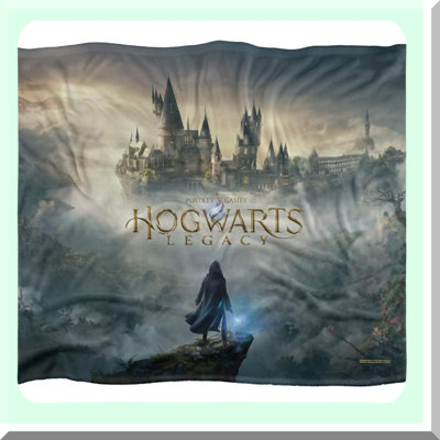 Enchanted Castle Silky Soft Throw - 50"x60" Hogwarts Legacy Blanket"