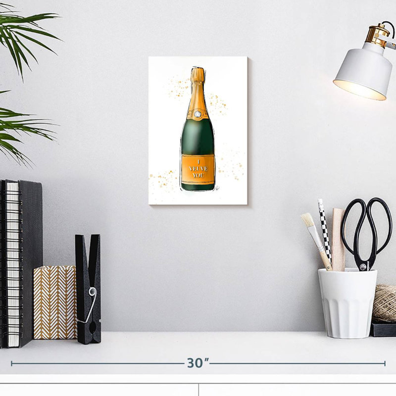 Yarlin I Veuve You, 12" H x 8" W