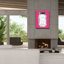 «Pop Art Mason Jar Hot Pink» par Linda Woods, art mural sur toile-241033213
