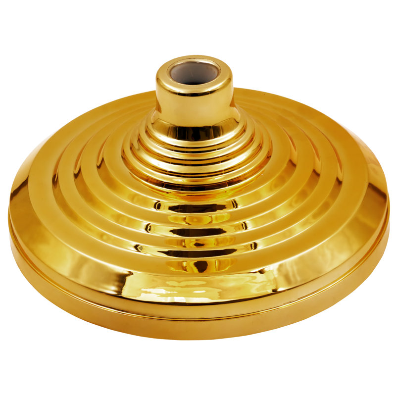 Gold Reflective Plastic Indoor/Outdoor Flagpole Base