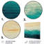 «Minimalistic Essence Beach III - Minimalisme», art mural en métal-1523287567