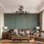 Deodato 8-light resin country chandelier