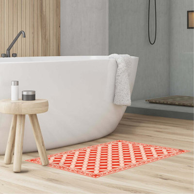 Bynoe Geometric Kitchen Mat