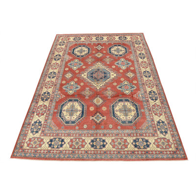 Gracemary One-of-a-Kind 9'10'' X 12'11'' New Age Wool Area Rug Red
