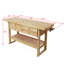 Établi 60 po avec 4 tiroirs en bois pour atelier et maison