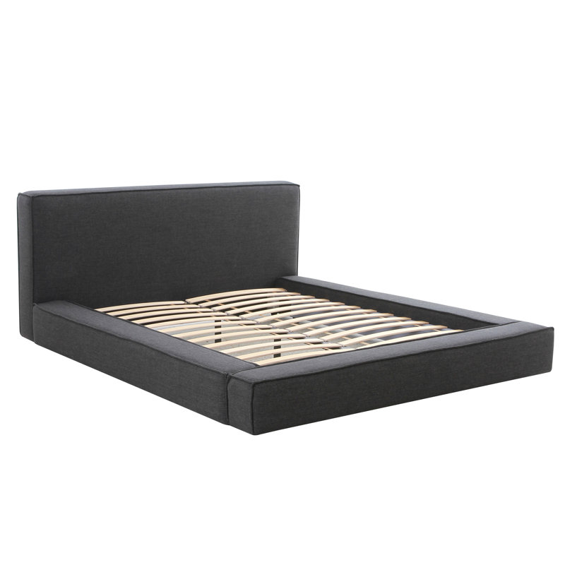 Olafur Linen Bed, Black, King