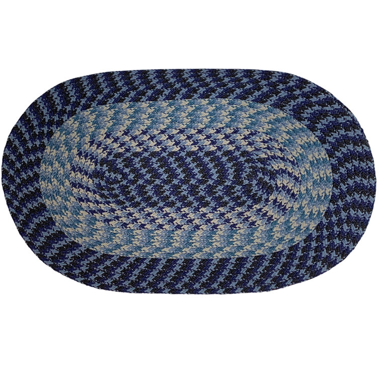 Fontenay Braided Hunter Area Rug / Round Rug