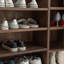 Rangement à chaussures de luxe moderne