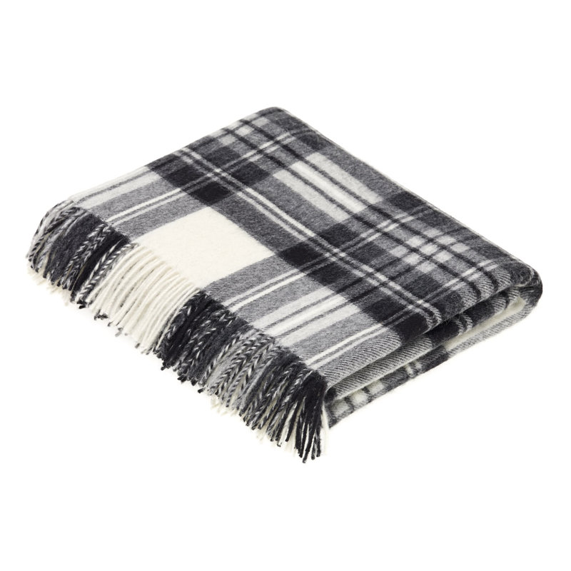 Tartan Hand Woven Throw Blanket