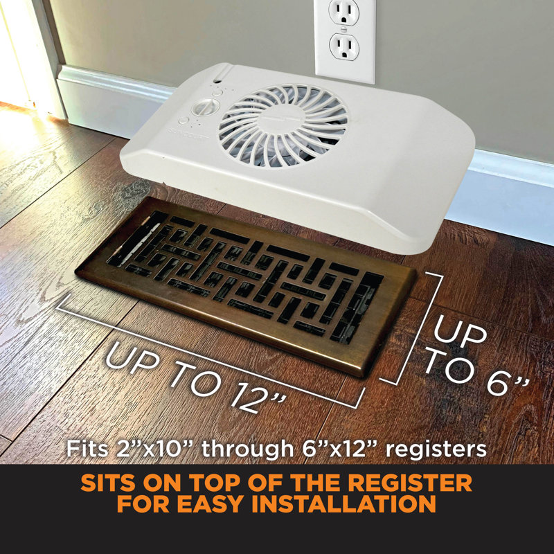 Suncourt® Register Booster Fan