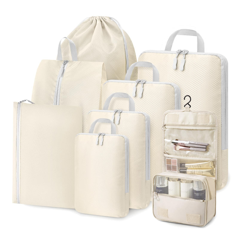 Rebrilliant Fabric Storage Bag, Beige