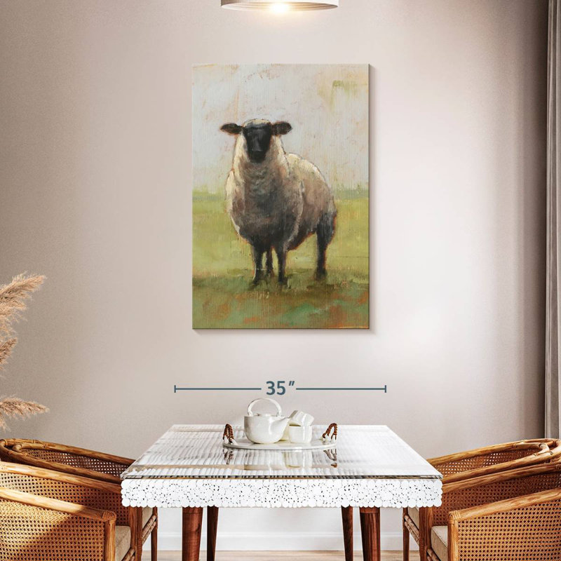 Brampt Away From The Flock I, 45" H x 30" W