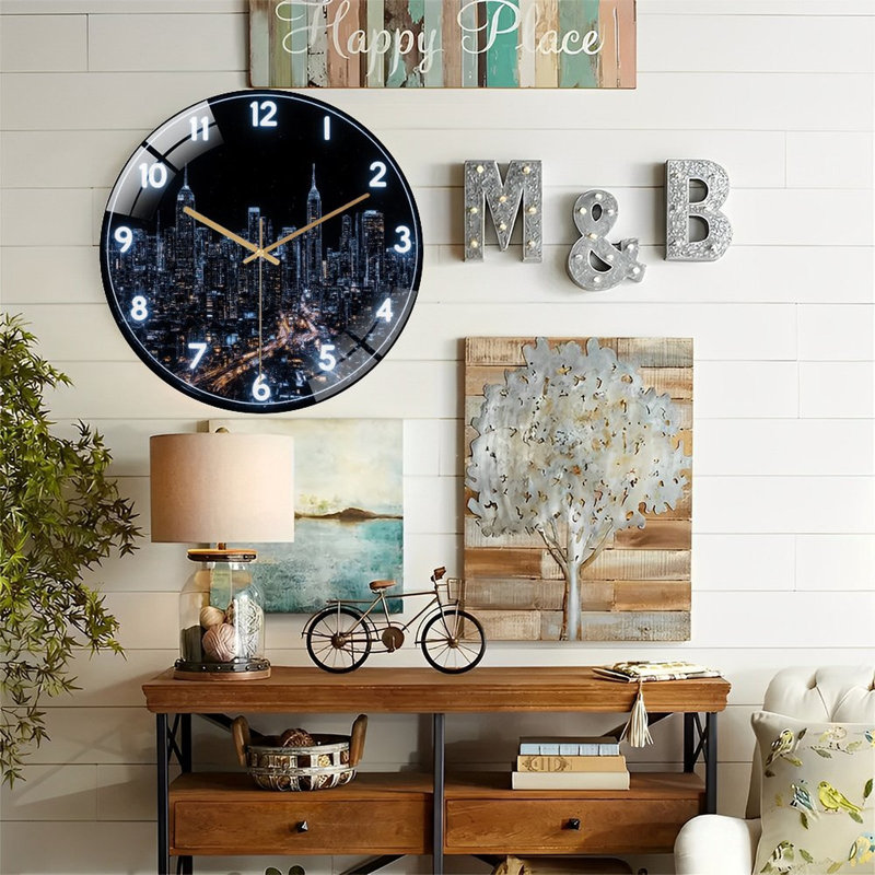 Horloge murale horloge 12 po