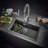 K7 Pull Down Single Handle Kitchen Faucet with Accessories-65258327