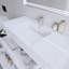 Ensemble de meuble-lavabo mural simple 42 po Babajide-318099538