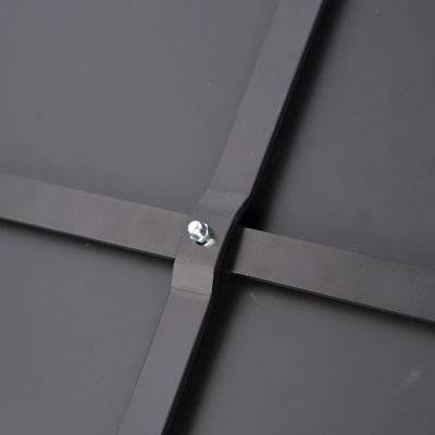 Iron Top End Table