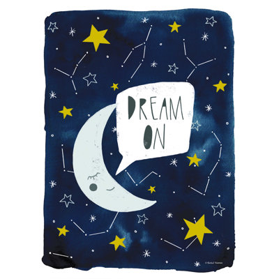 «Dream on Moon», impression sur toile tendue