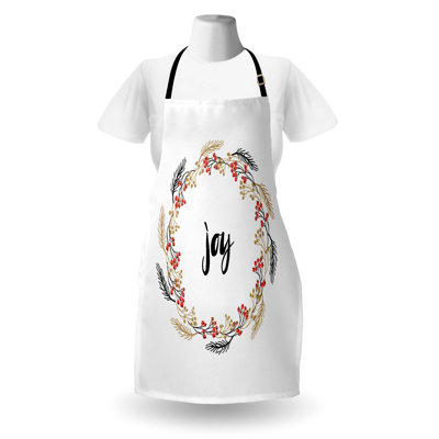 No Pattern Bib Apron