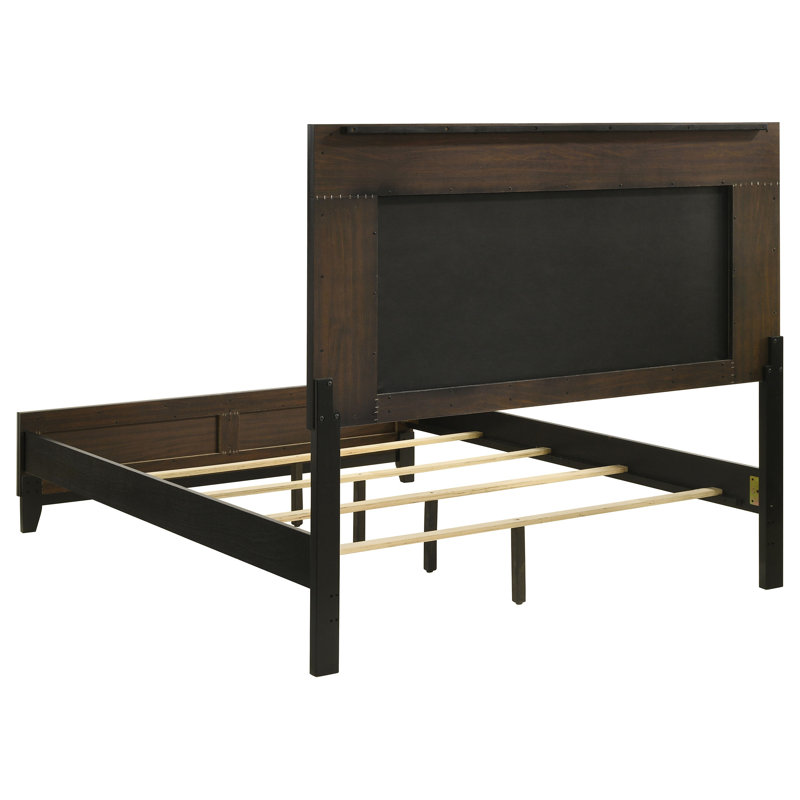 Ensemble de chambre à coucher 4 pièces Jacqulynn Heritage Design - Jacqulynn - noir, Très grand