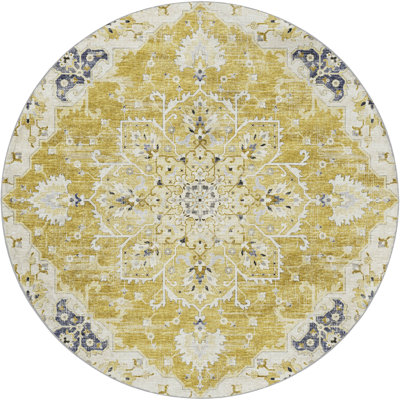 Premium Machine Washable Dream Shag ADS93 Ornate Rug