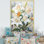 «Beige Lilies Simple Tranquility III», reproduction d'art sur toile