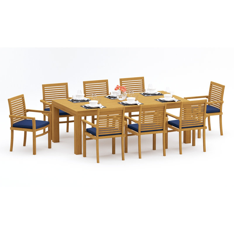 Ensemble repas extérieur pour 8 personnes Mas