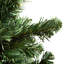 Arbre de Noël artificiel vert non éclairé avec base en métal-1763111288