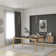 Alvine Solid Wood Base Dining Table