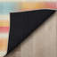 Tapis à motif géométrique multicolore Winston Porter Shanea Misty Stripes-96269721