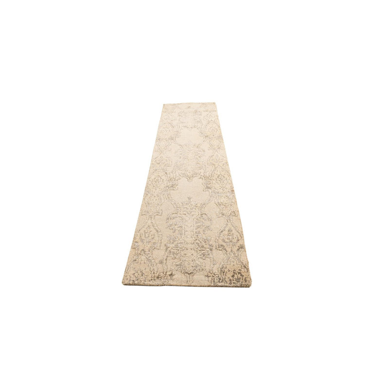 Tapis de couloir beige clair Outen