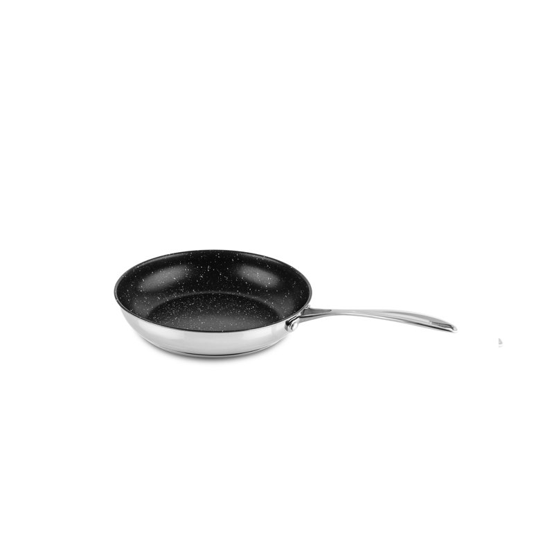 GLAMOUR DIAMOND Stainless Steel Non-Stick Frying Pan Set