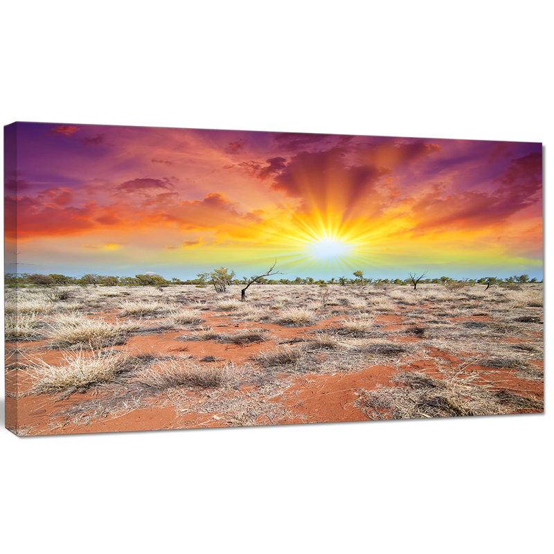 « belle couleur of earth », reproduction de photo sur toile tendue, H 16 po x l 32 po x P 1 po