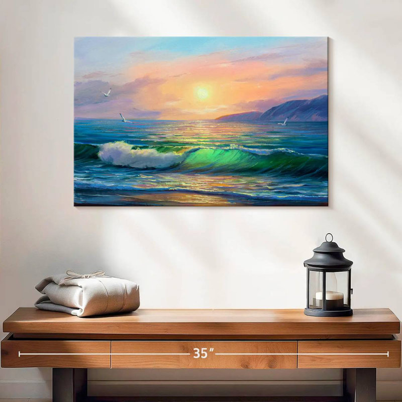 Gillard Sunset, 16" H x 24" W