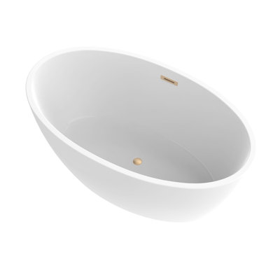 Sophia Freestanding Soaking Acrylic Bathtub